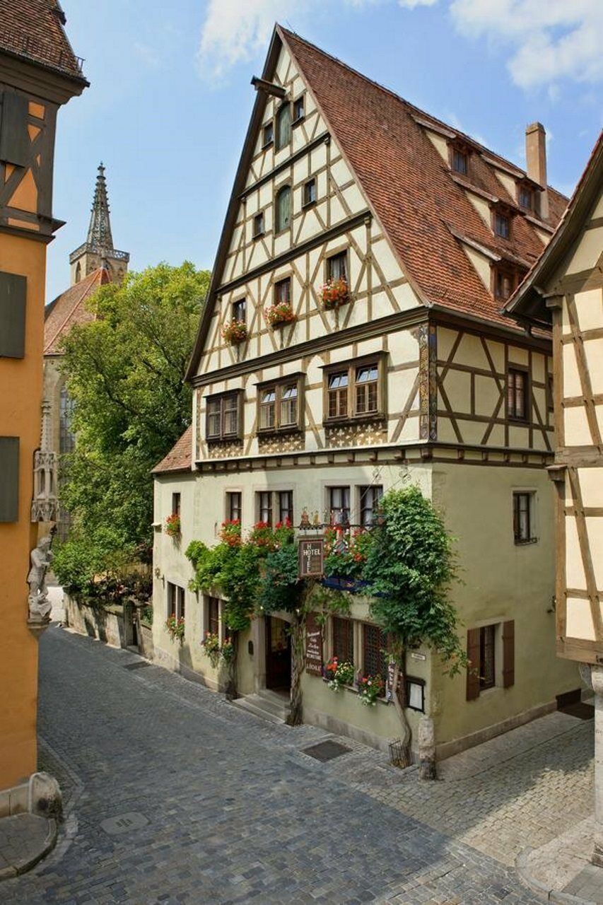 Hotel Reichs-Kuchenmeister Rothenburg ob der Tauber Exterior foto